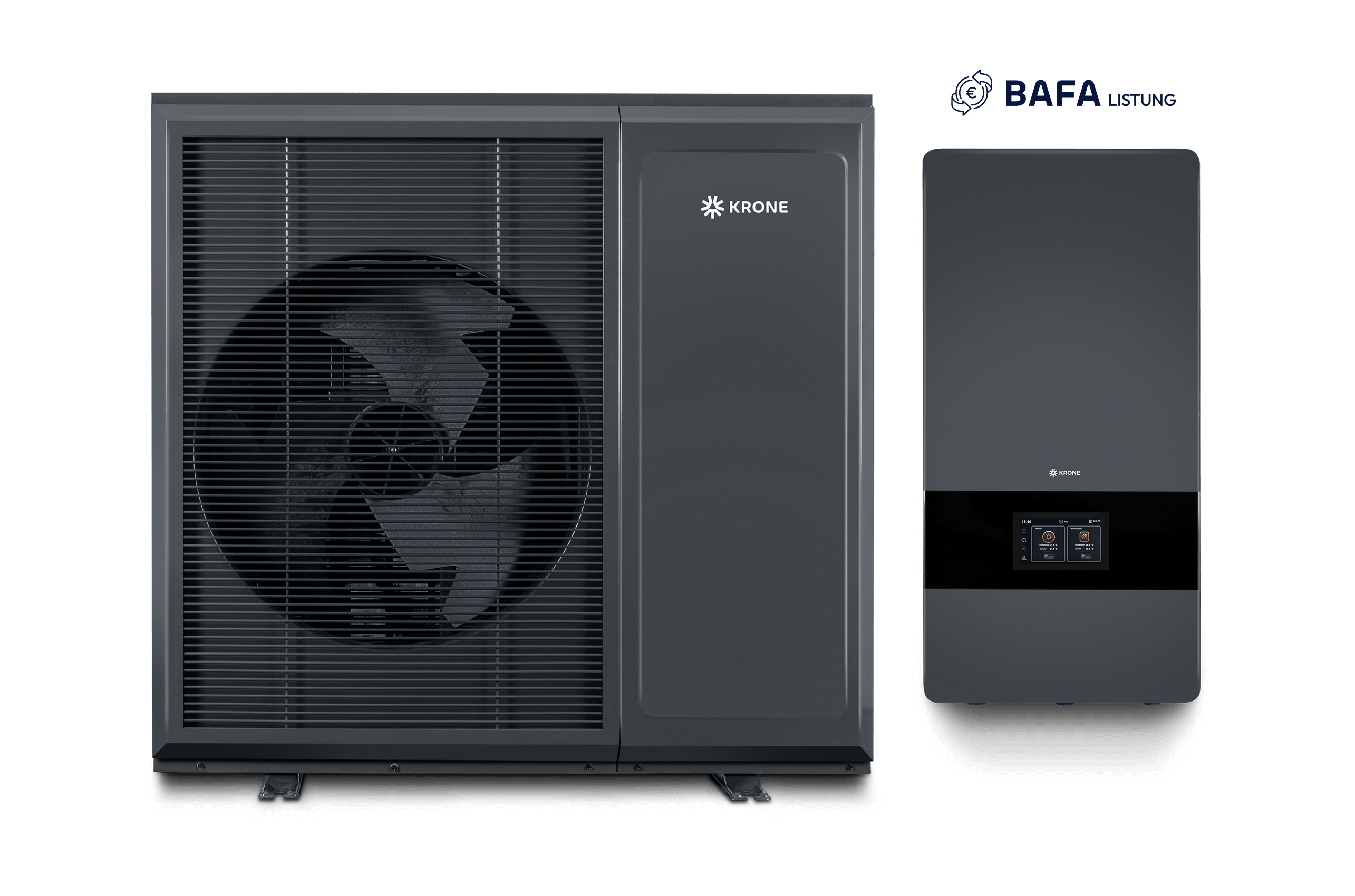 KRONE ECOS-08-MWP | R290 Monoblock Wärmepumpe mit Hydromodul | 7,2 kW