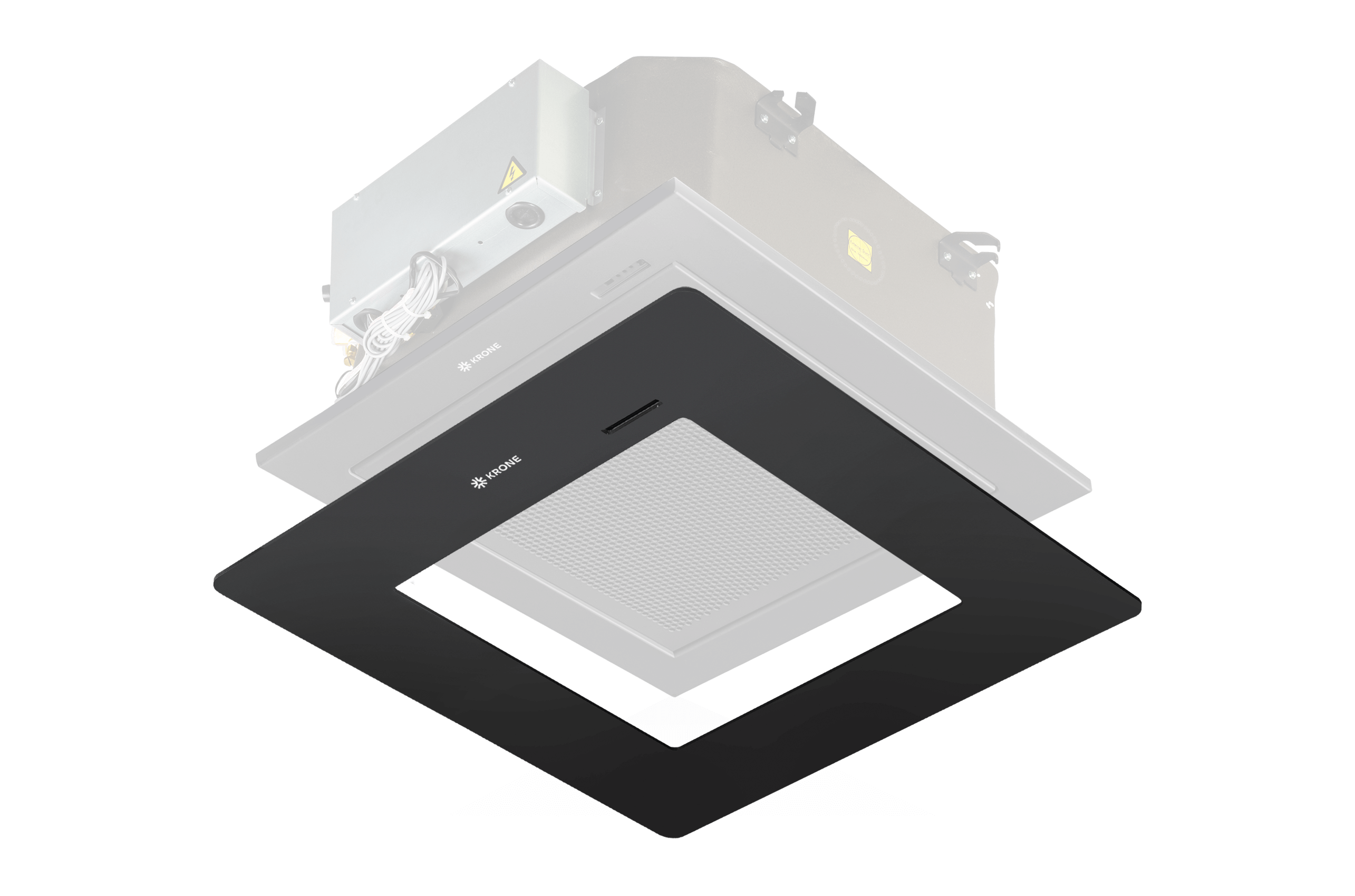 KRONE C-PWE-CO-DB | Designblende für Coanda-Ausblasgitter